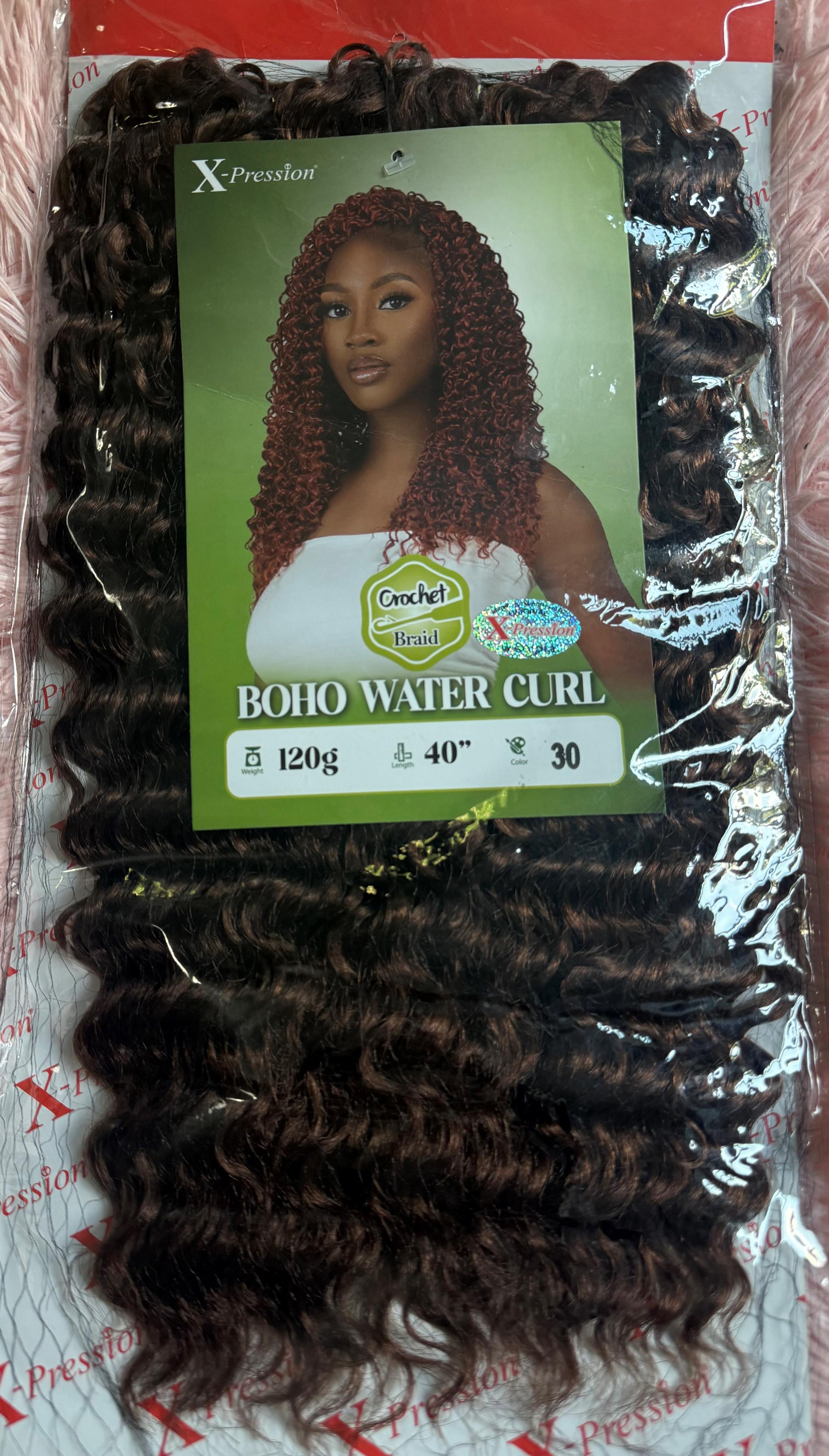 BOHO WATER CURL CROCHET BRAID (COLOUR 30)