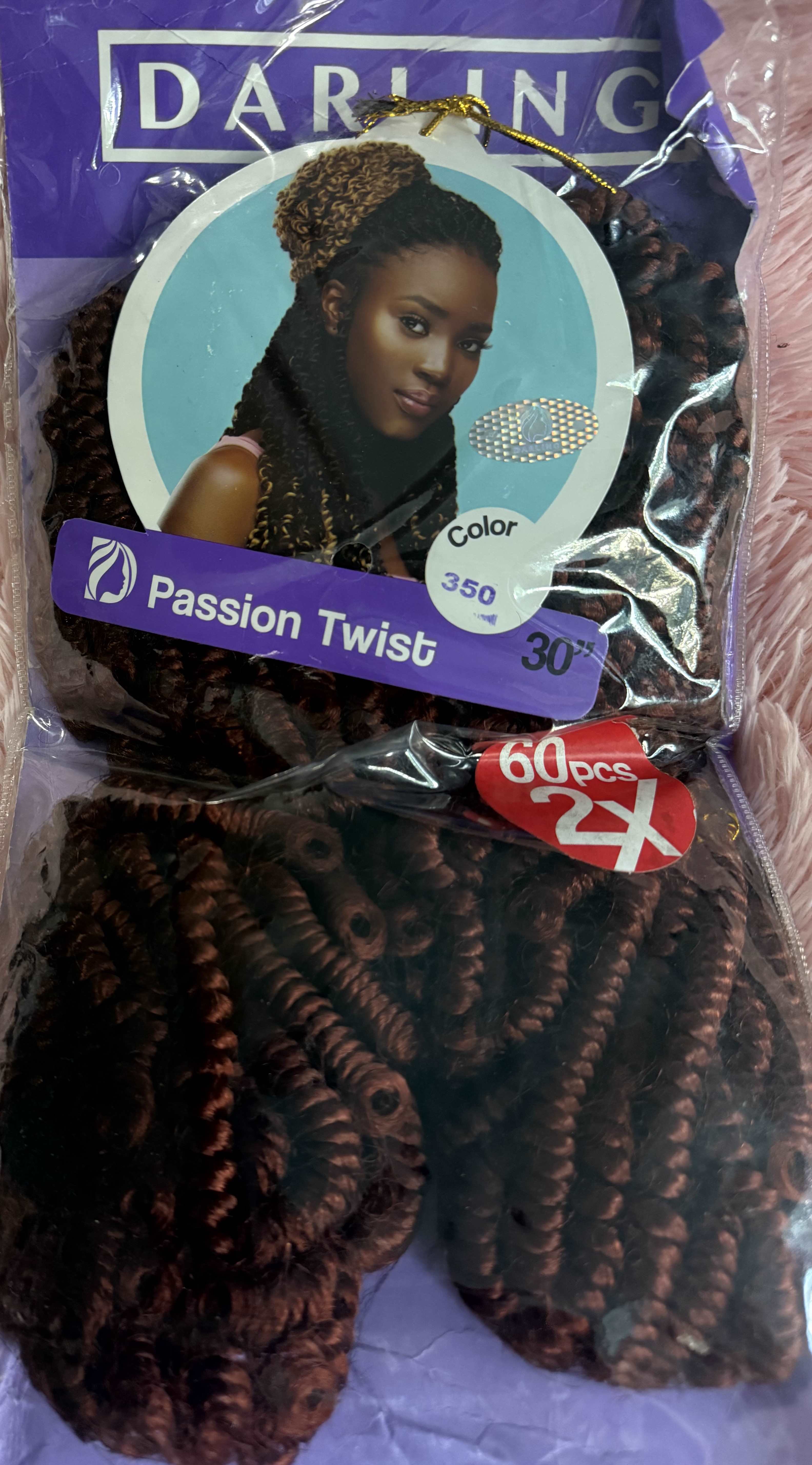 DARLING PASSION TWIST HAIR (COLOUR 350)