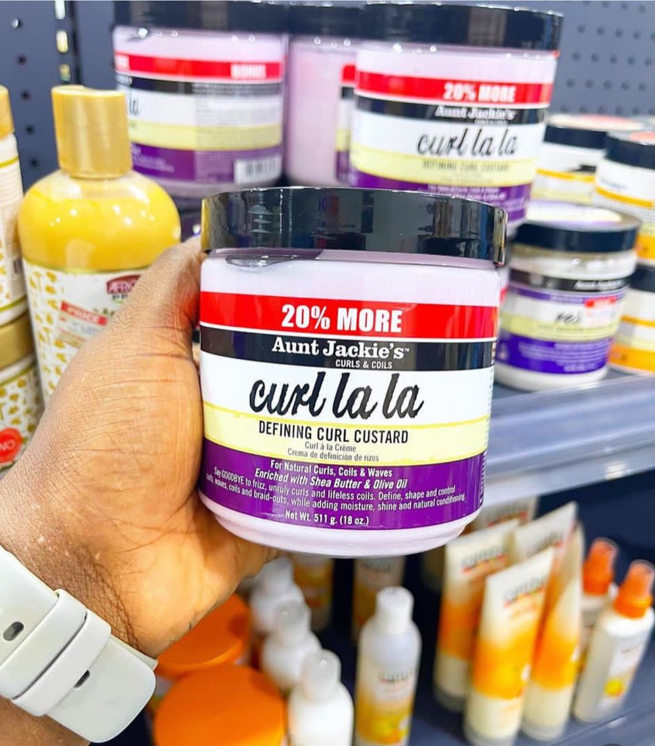 Auntie Jackie Curl lala